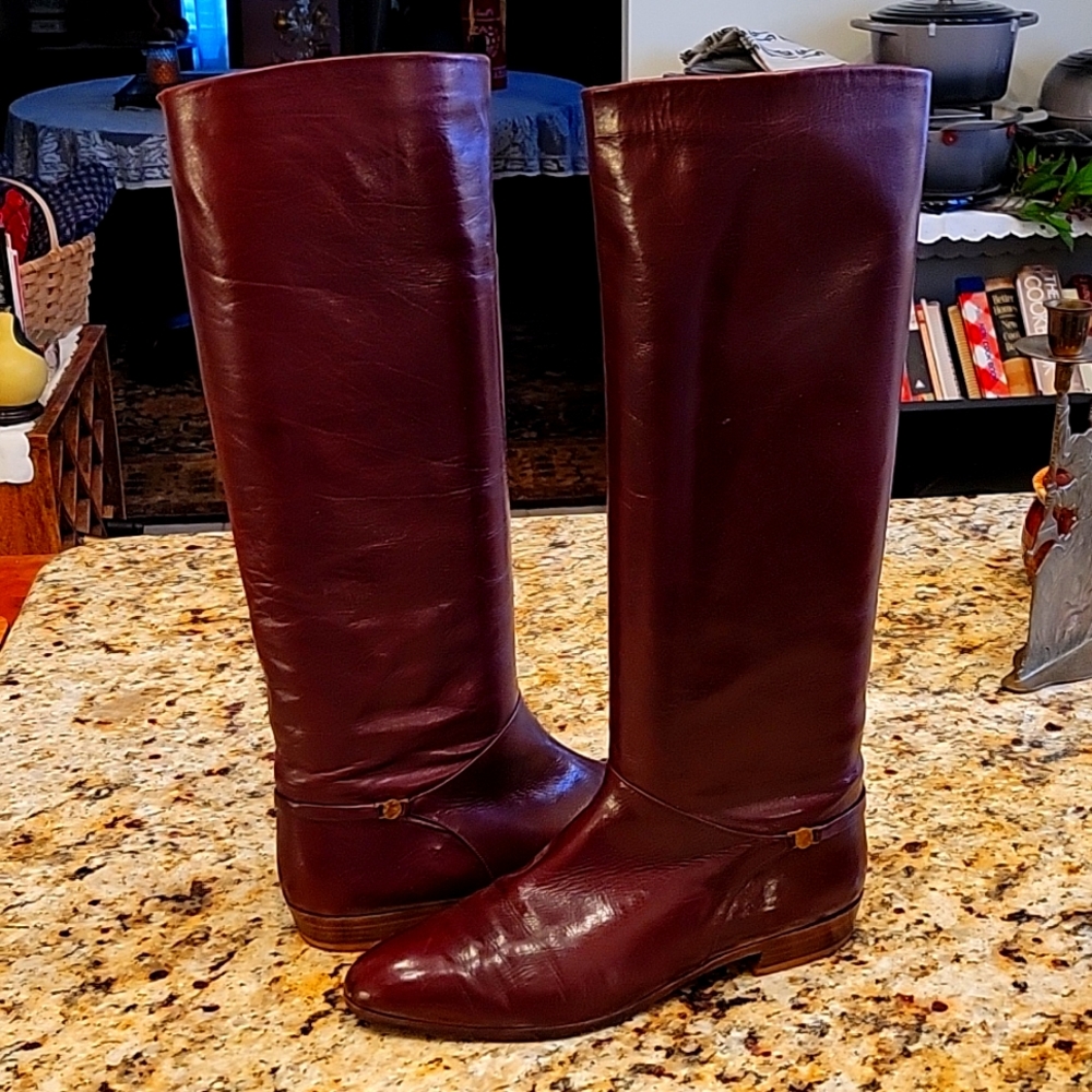 Joan and David Couture Knee Boots